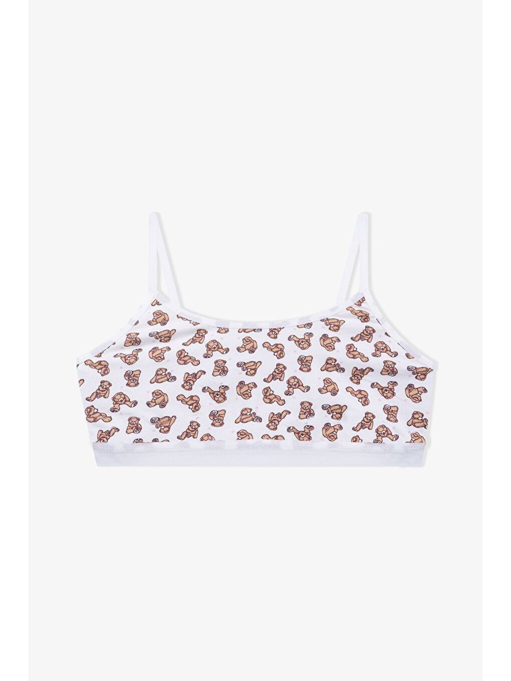 Lila Kız Çocuk 3'lü İp Askılı Yarım Atlet