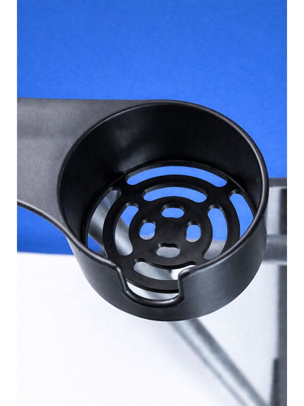 Katlanır Kamp Sandalyesi Çİft Taraf Bardaklı Piknik Sandalyesi Lacivert-3