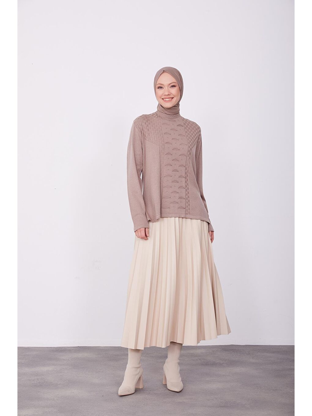 Bej Kazak23kd9006 Vizon-1