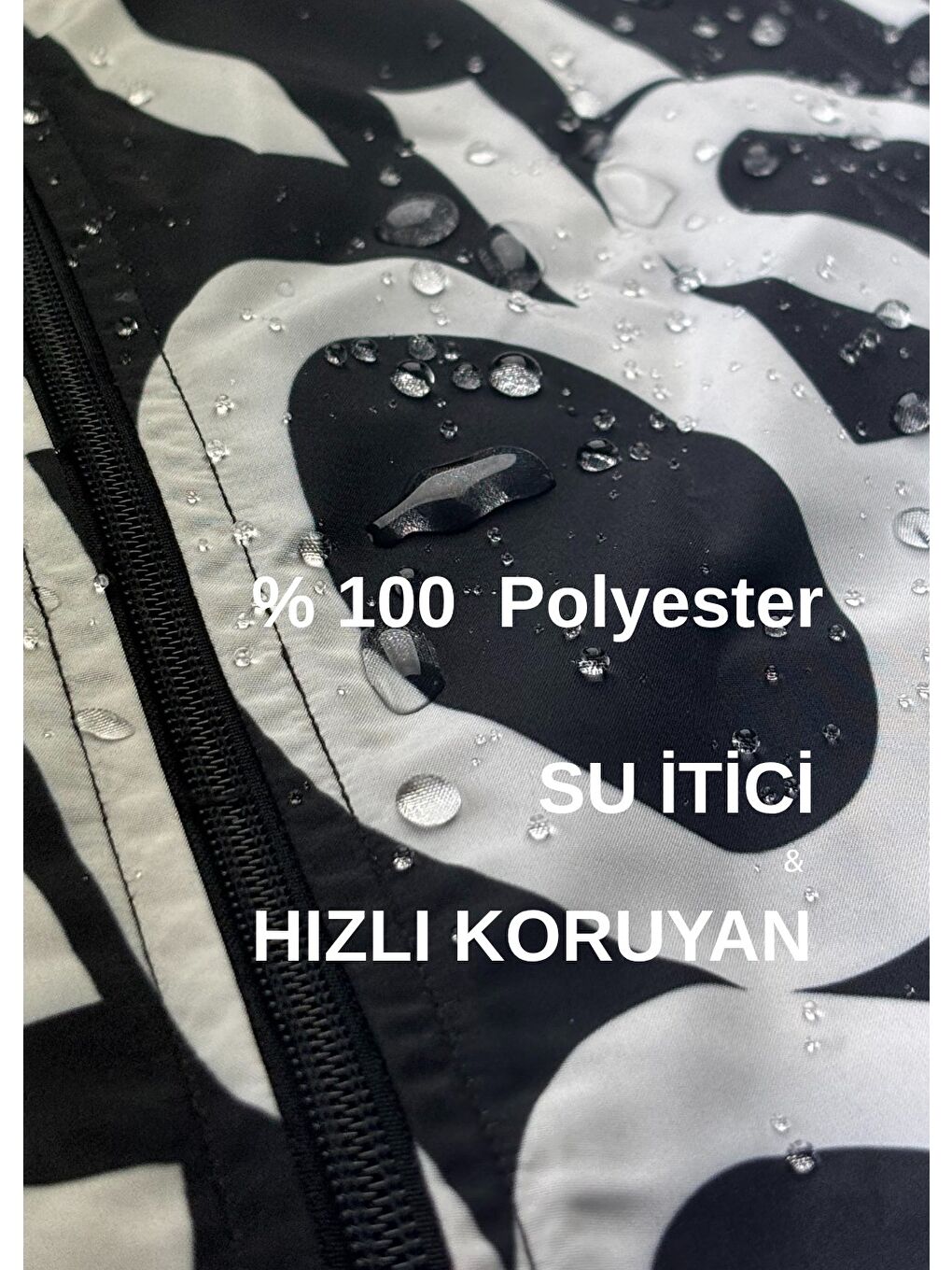 Siyah Tesettür Mayo S&B Harfler-7