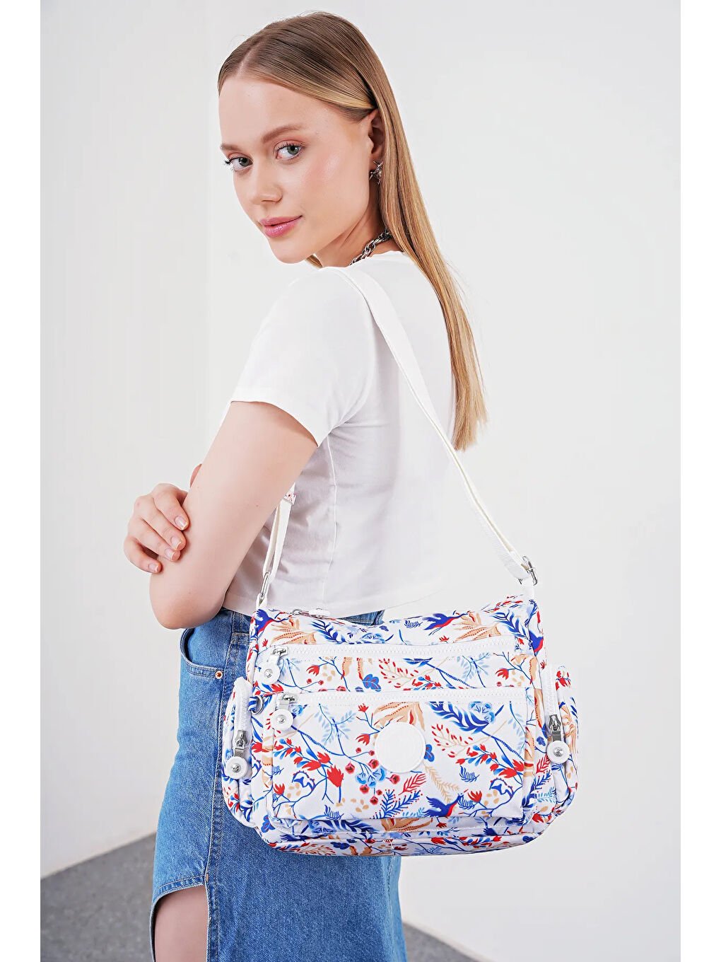 Karışık Çapraz Askılı Kadın Çanta BHPC6003-1