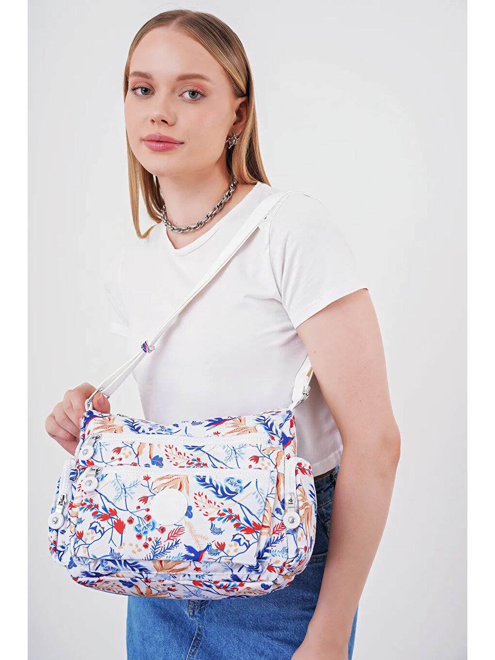 Karışık Çapraz Askılı Kadın Çanta BHPC6003-4