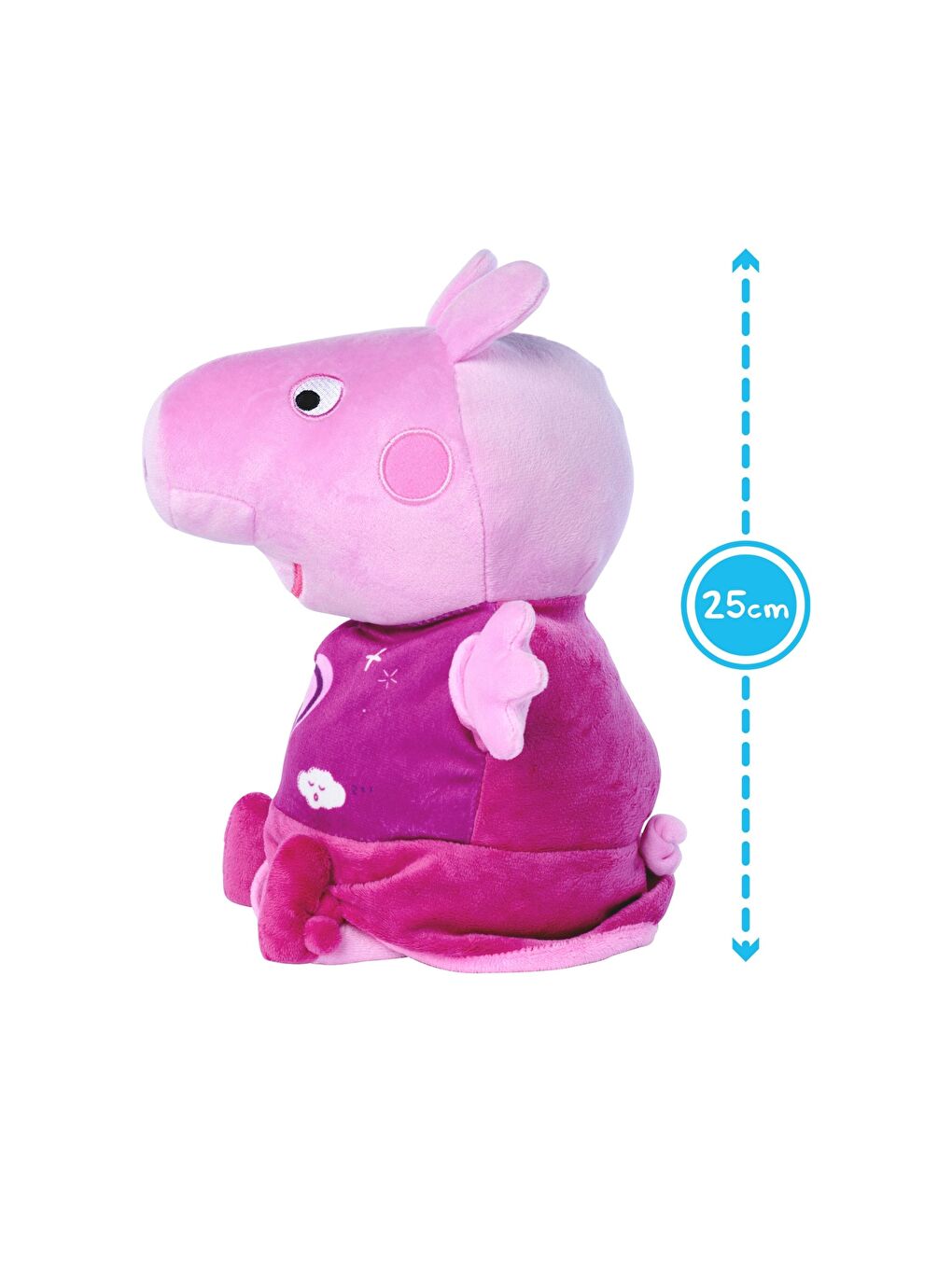 Işıklı Ve Sesli İyi Geceler Peppa Pelüş-5