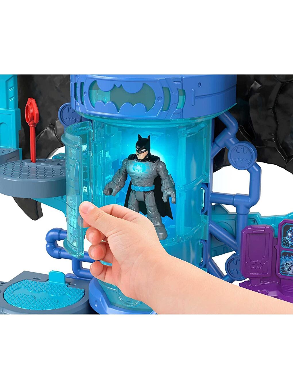 Imaginext DC Super Friends Bat-Tech Batcave Oyun Seti GYV24 - 1