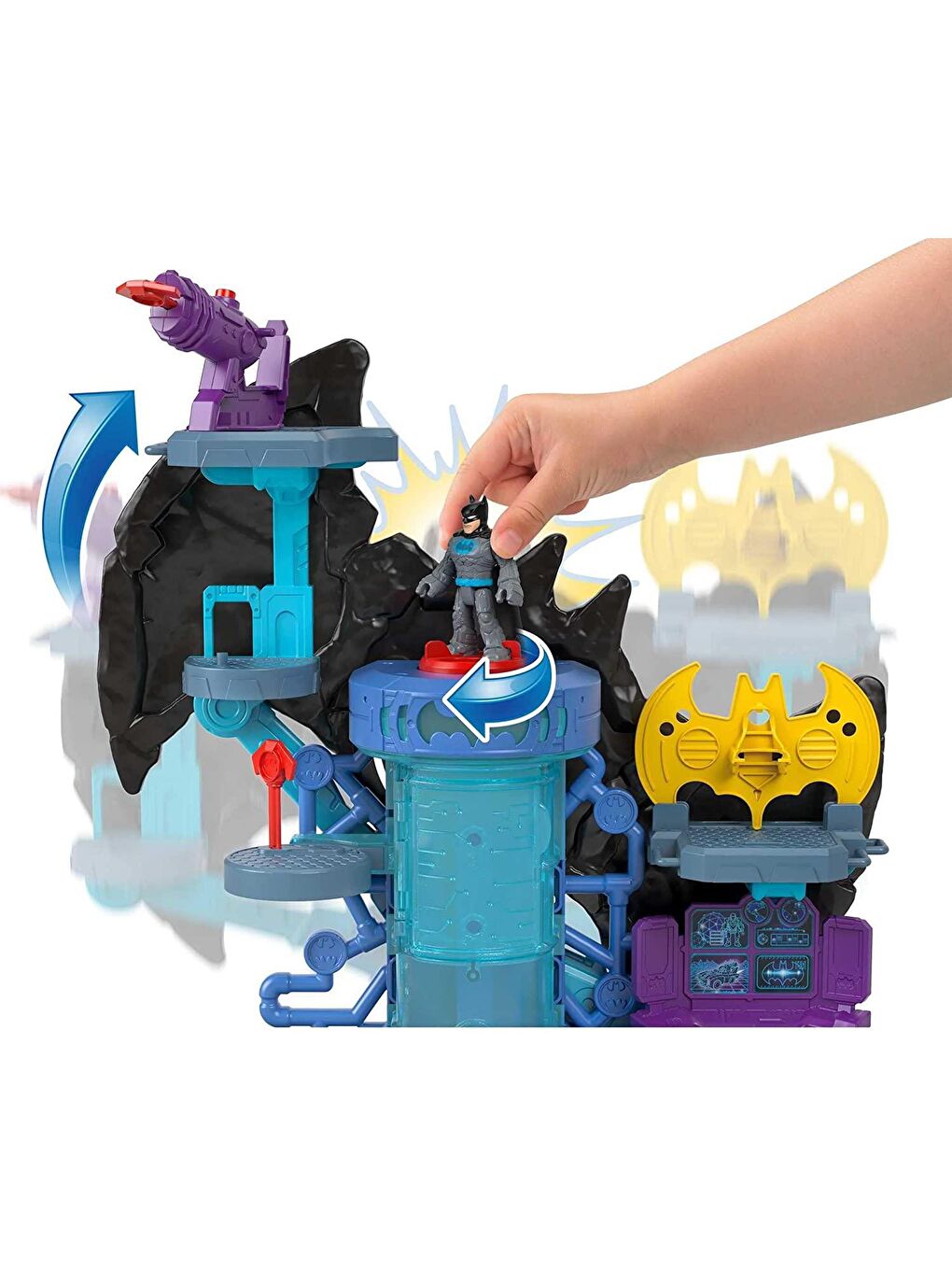 Imaginext DC Super Friends Bat-Tech Batcave Oyun Seti GYV24 - 2