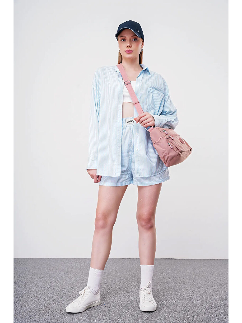 Pembe Çapraz Askılı Kadın Çanta BHPC6003