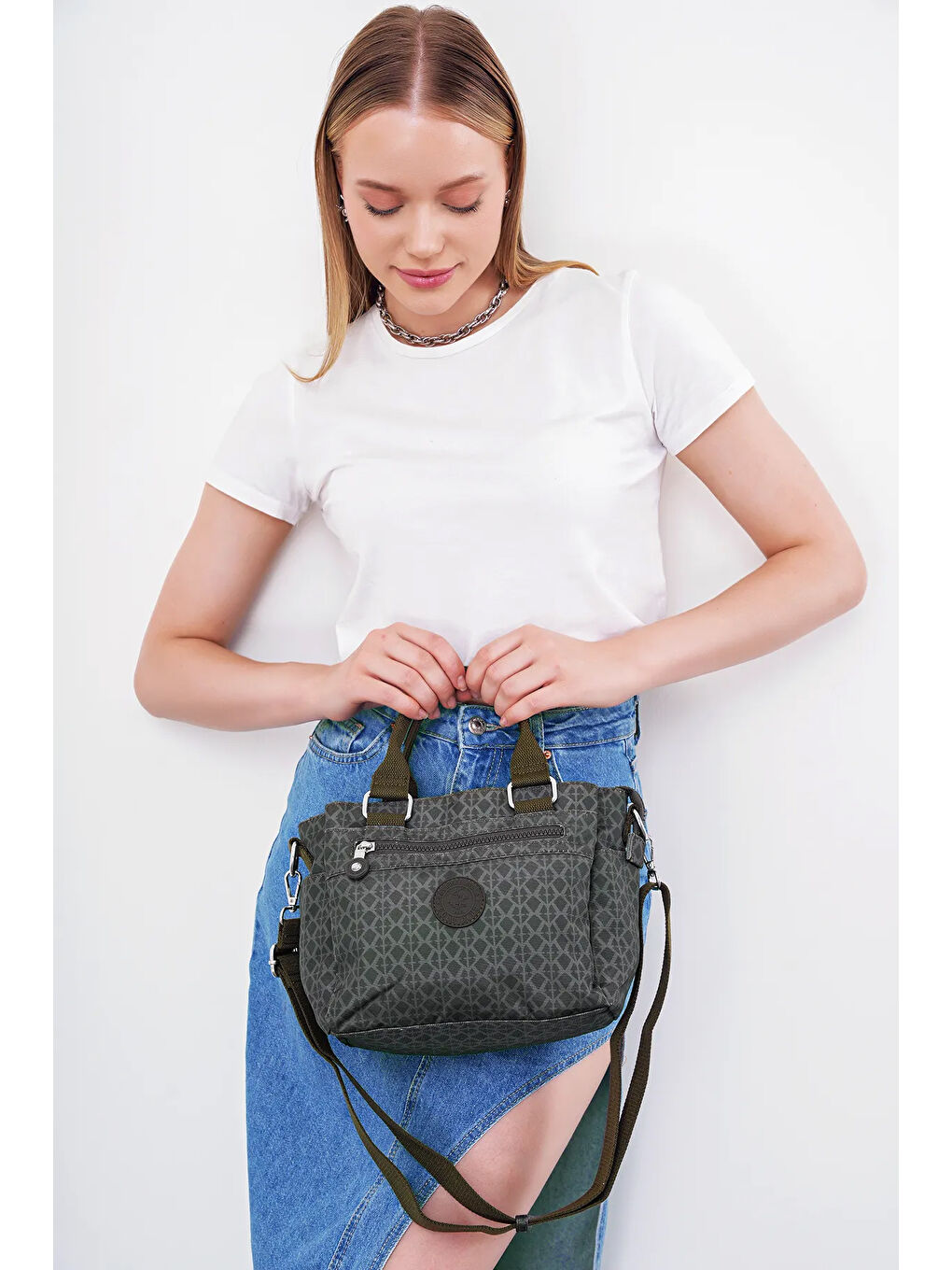 Yeşil Kadın Omuz Çantası BHPC6007-2