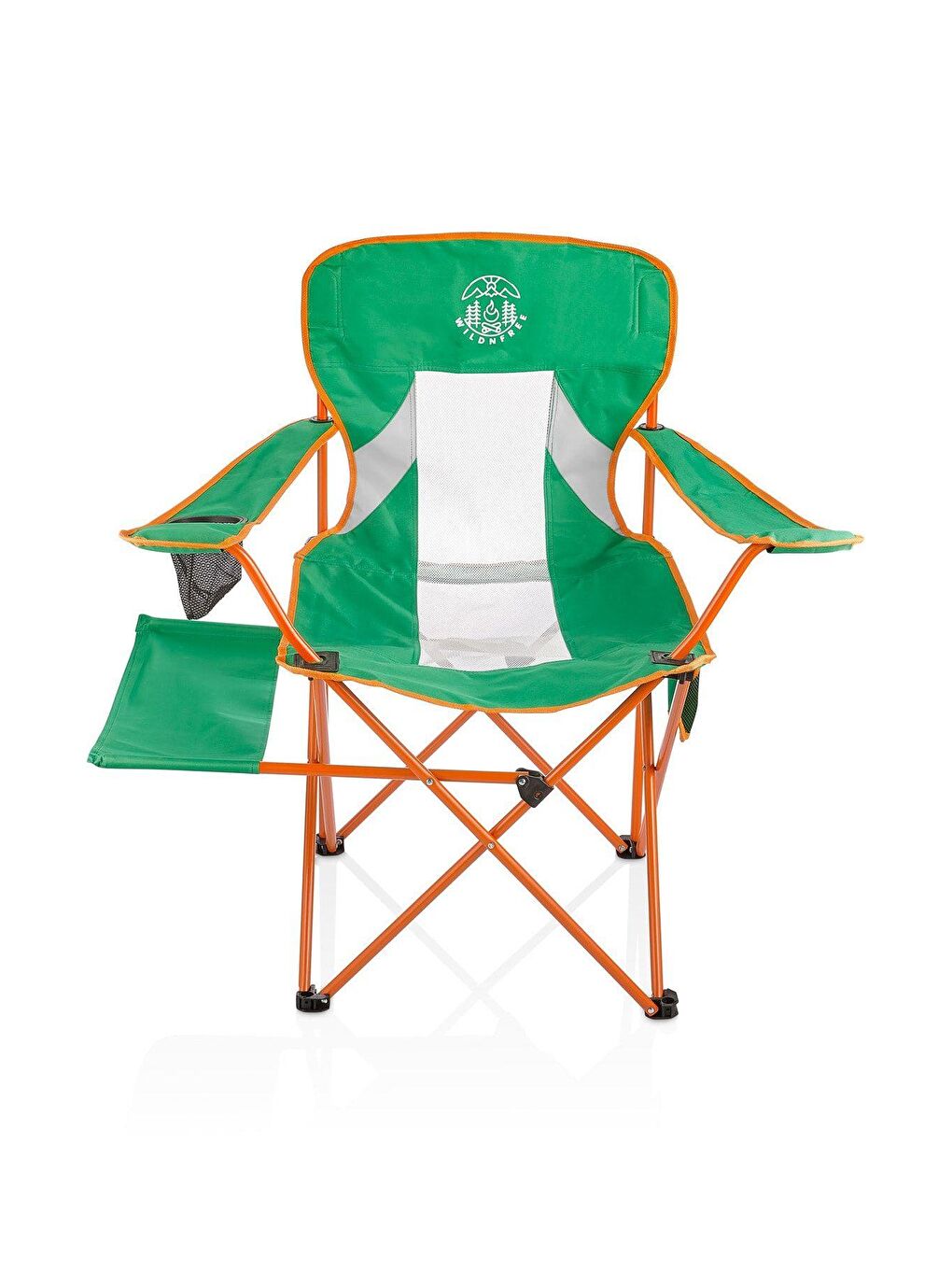 Metal Büyük Taşınabilir Çantalı Kamp Sandalyesi Taşıma Çantalı Yeşil Tekli 1 Kg Tek Kişilik-1