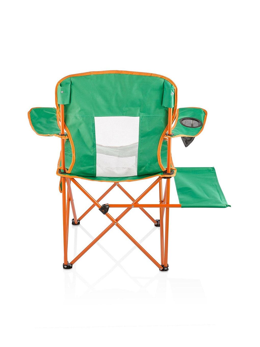 Metal Büyük Taşınabilir Çantalı Kamp Sandalyesi Taşıma Çantalı Yeşil Tekli 1 Kg Tek Kişilik-2