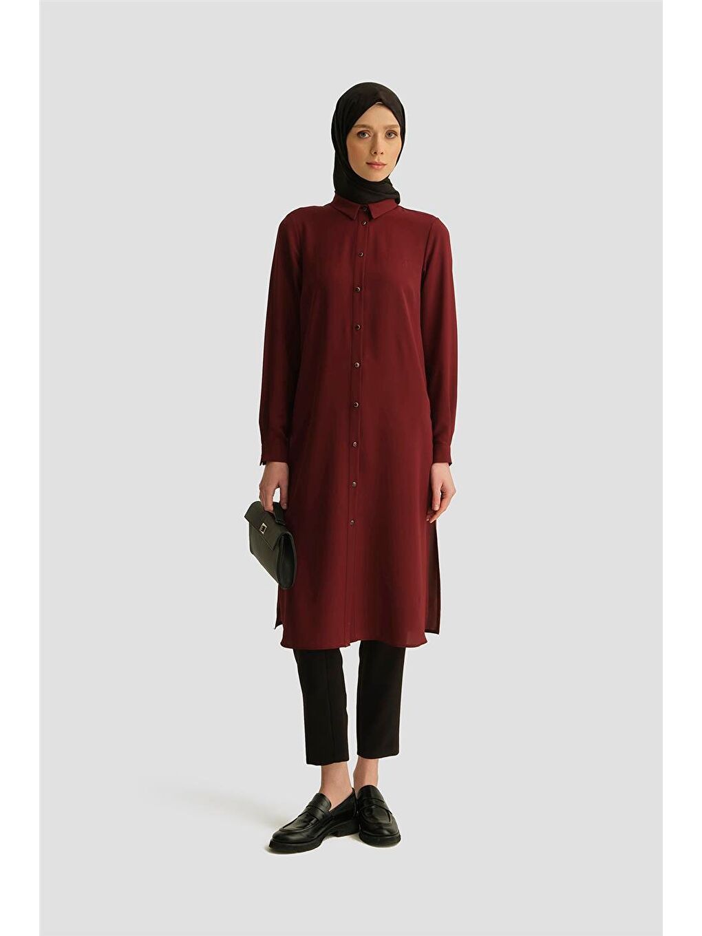 A Logolu Tunik 25Yh411 Bordo