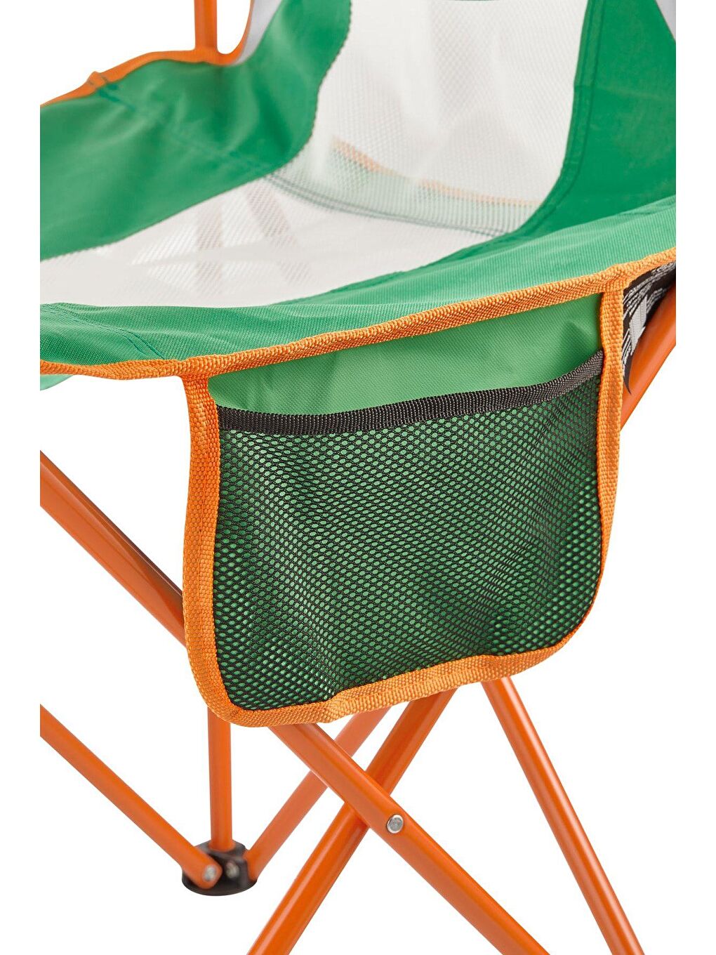 Metal Büyük Taşınabilir Çantalı Kamp Sandalyesi Taşıma Çantalı Yeşil Tekli 1 Kg Tek Kişilik-3