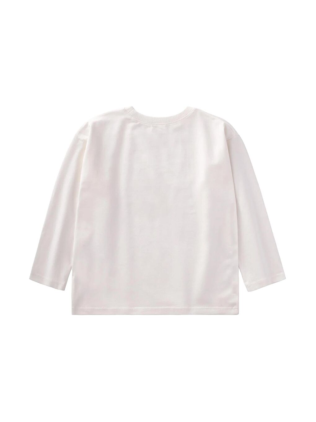 Mevsimlik Basic T-Shırt 8-14 Yaş Kırık Beyaz-1