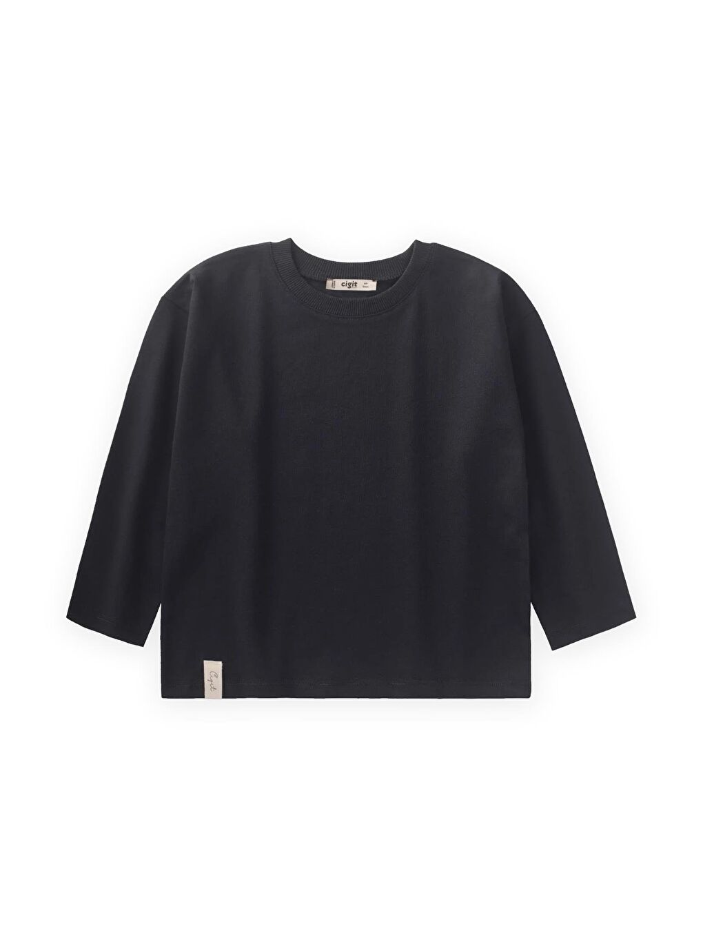 Mevsimlik Basic T-Shırt 8-14 Yaş Siyah