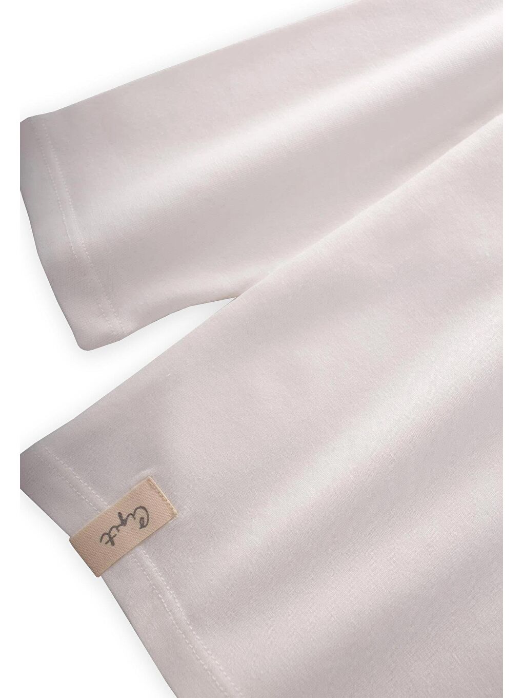 Mevsimlik Basic T-Shırt 8-14 Yaş Kırık Beyaz-2