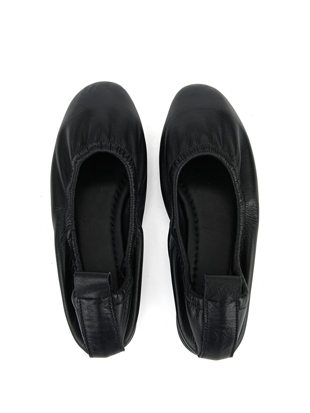 Kadın Hakiki Deri Babet 1611059Z0901 Siyah-2