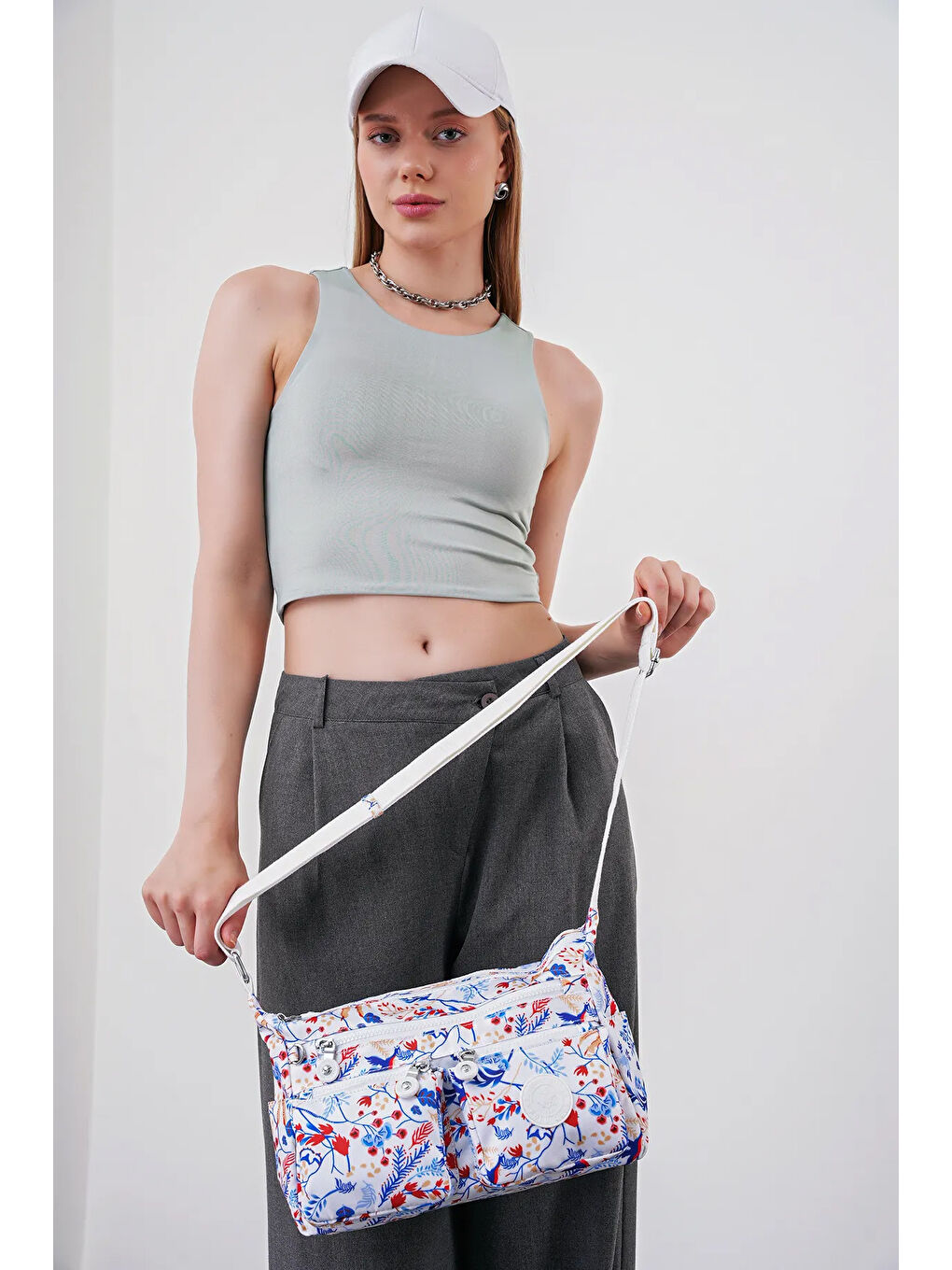 Karışık Çapraz Askılı Kadın Çanta BHPC6004-1