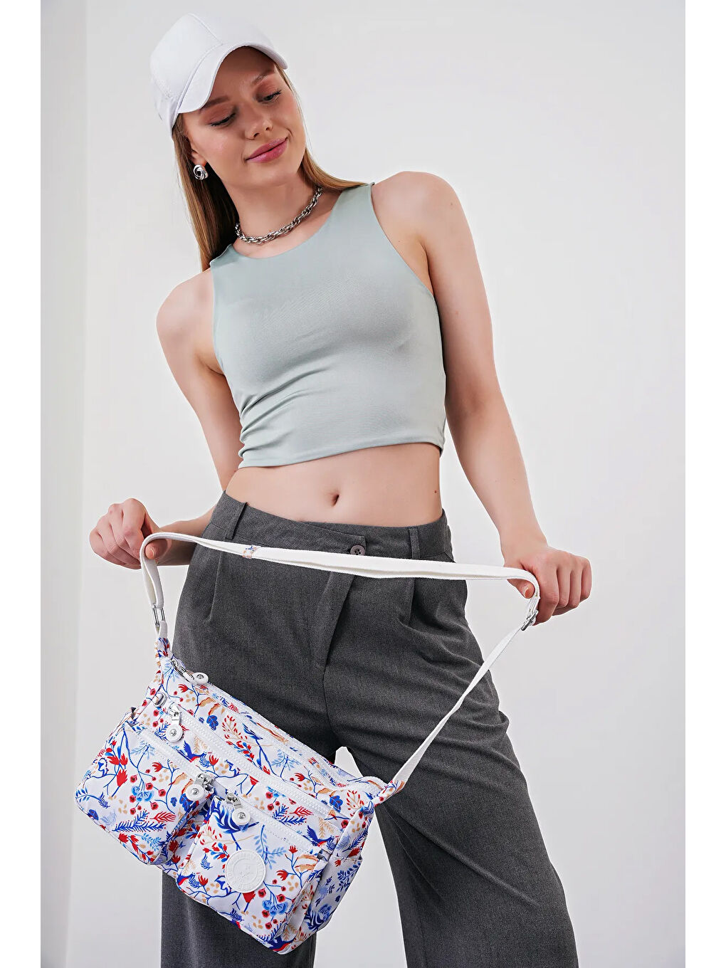 Karışık Çapraz Askılı Kadın Çanta BHPC6004-2