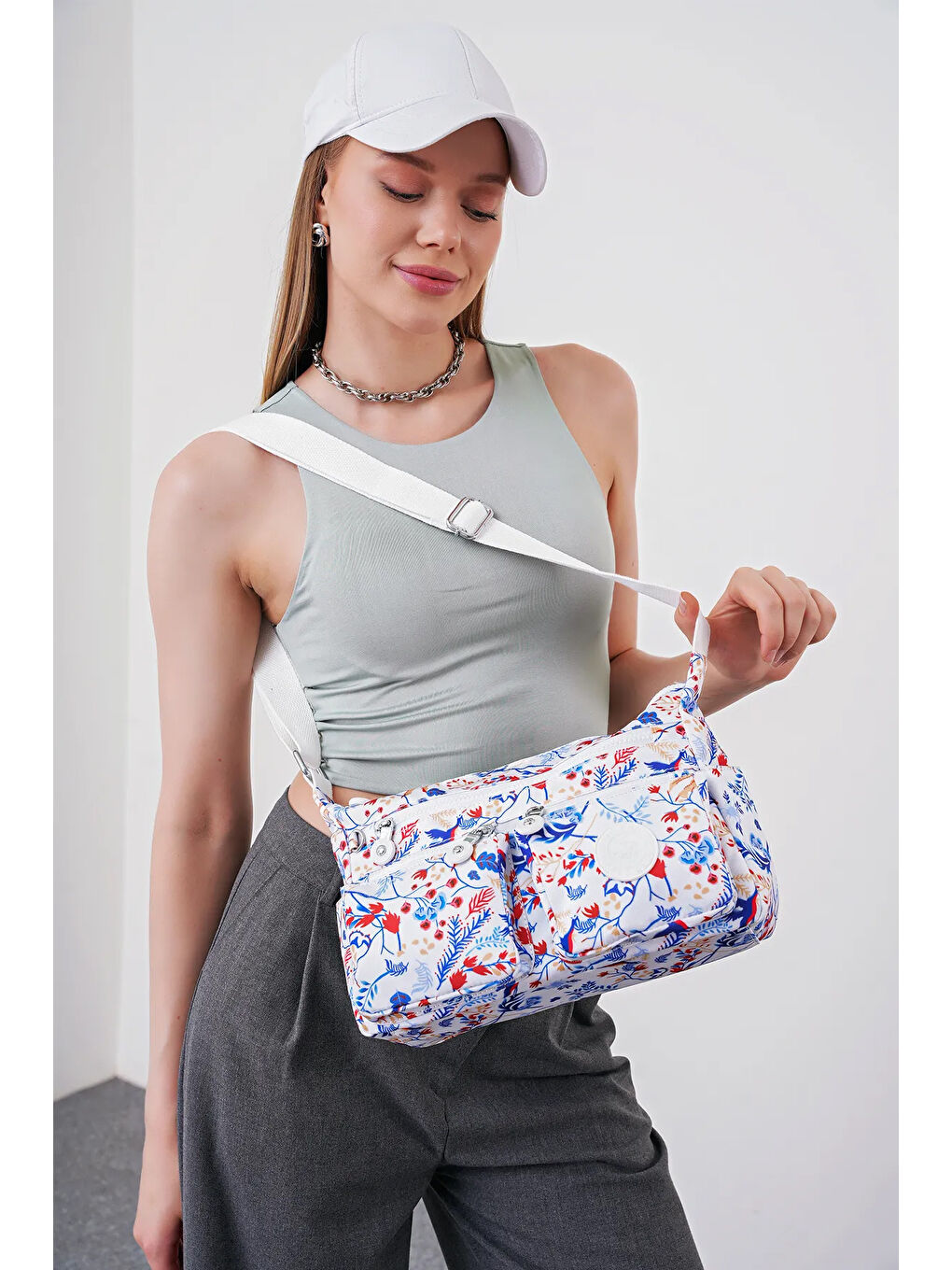 Karışık Çapraz Askılı Kadın Çanta BHPC6004-3