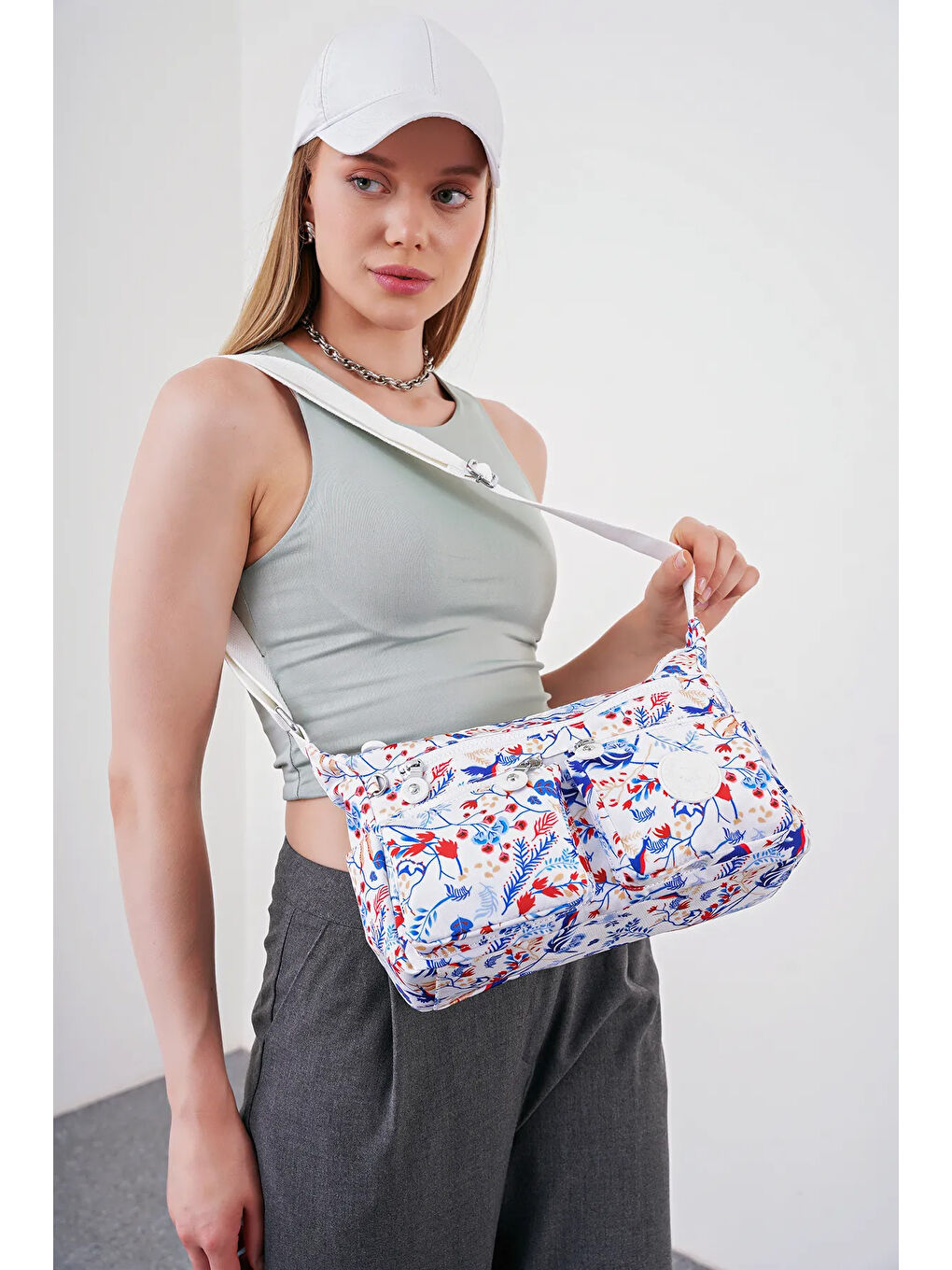 Karışık Çapraz Askılı Kadın Çanta BHPC6004-4