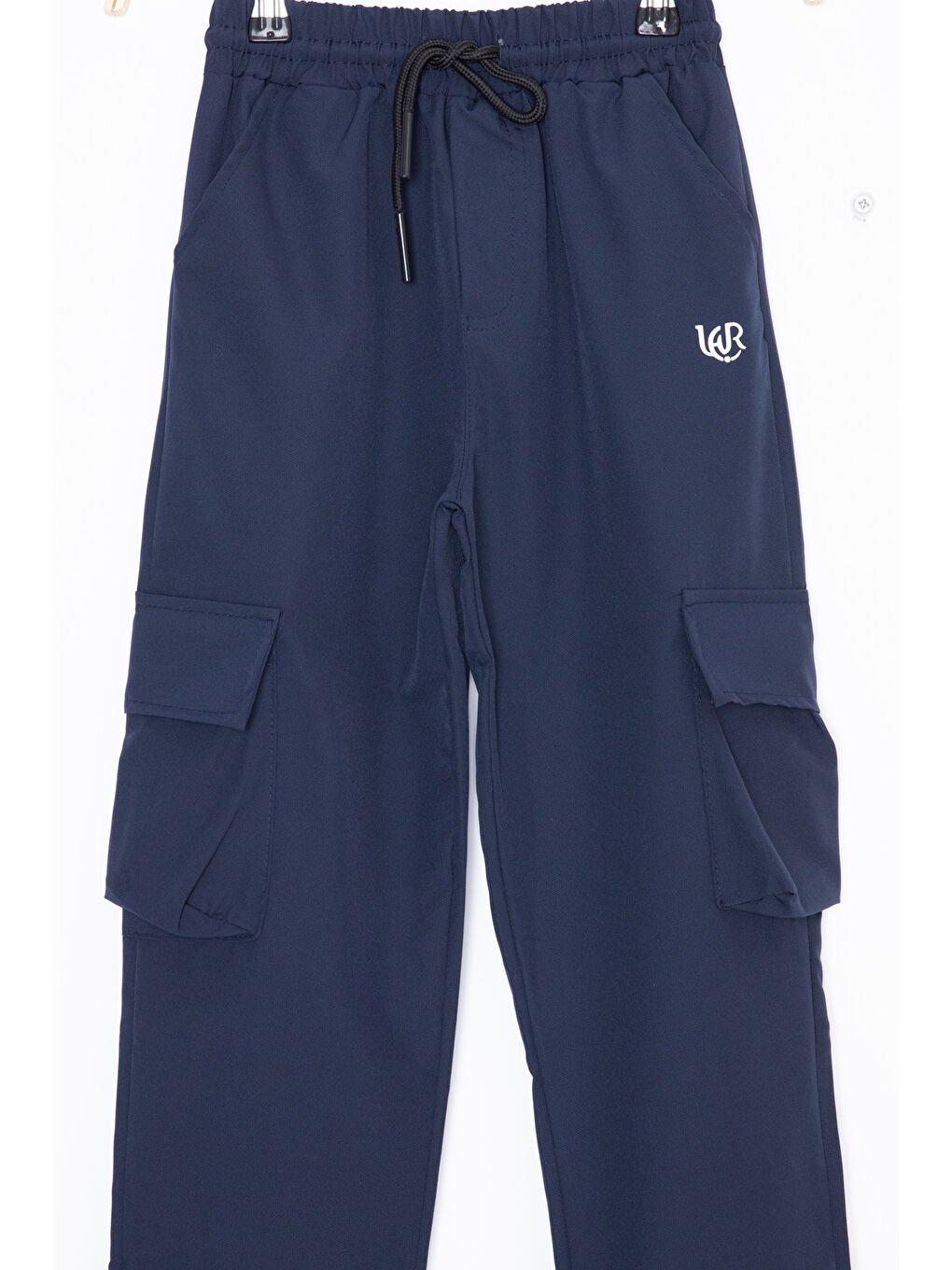 Lacivert Kargo Cepli Erkek Çocuk Paraşüt Pantolon 20211-1