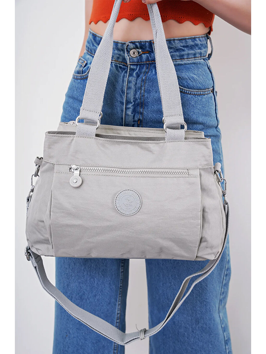 Gri Kadın Omuz Çantası BHPC6006-3