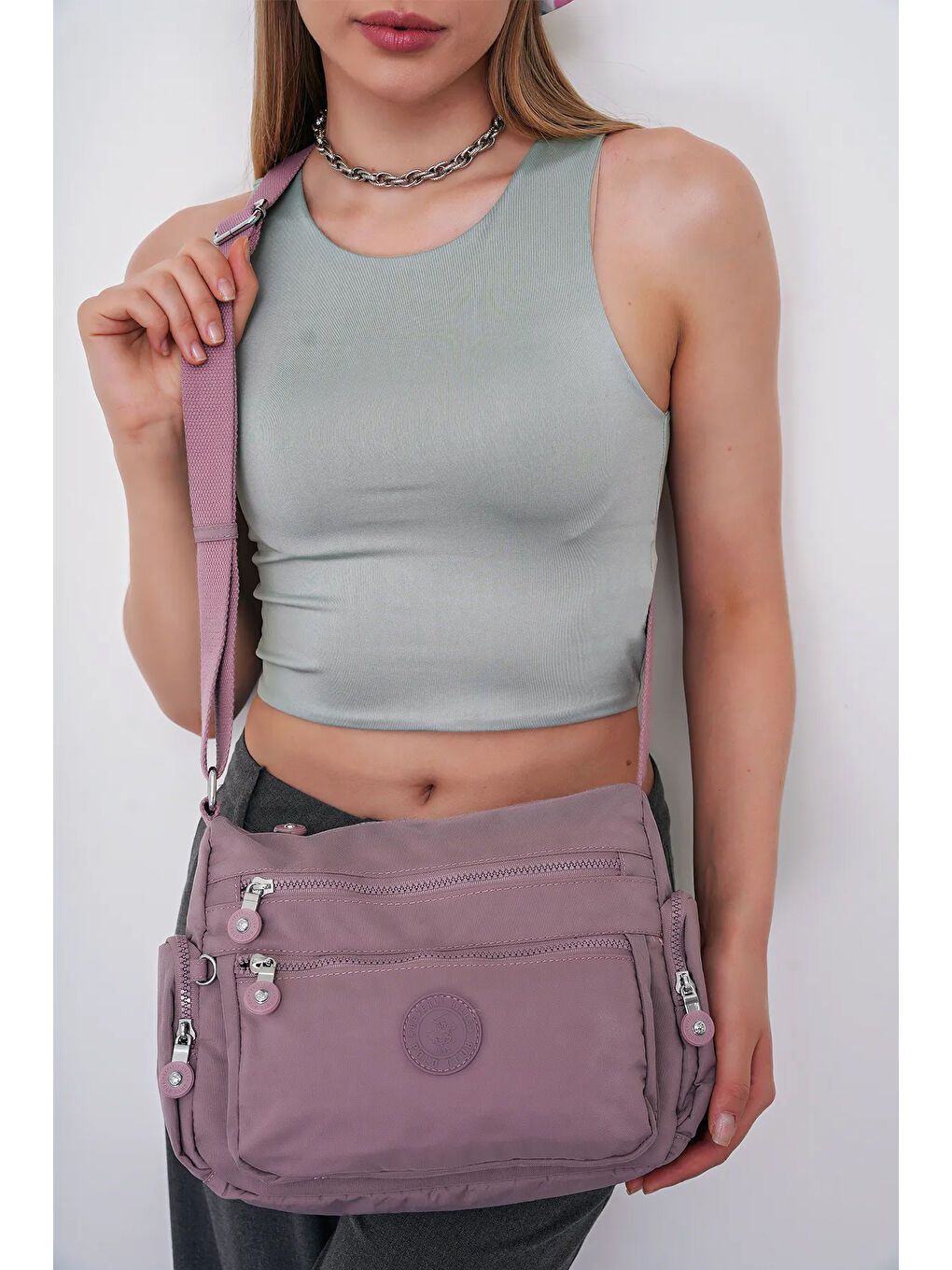 Lila Çapraz Askılı Kadın Çanta BHPC6003-6