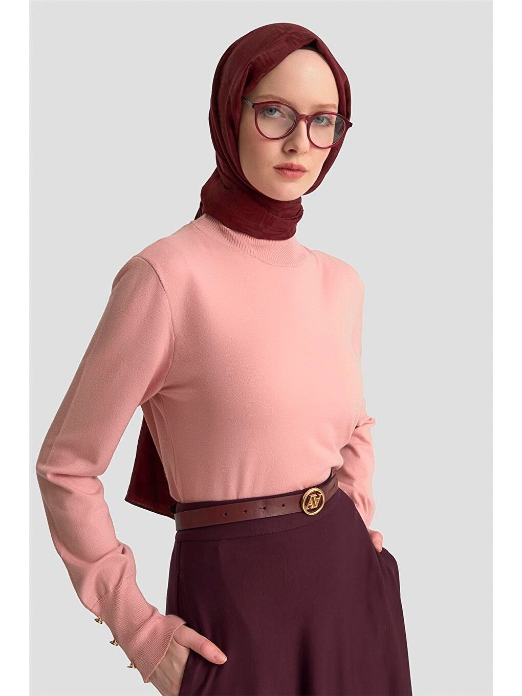 Pembe Kazak 25Kd6005 Pudra-2