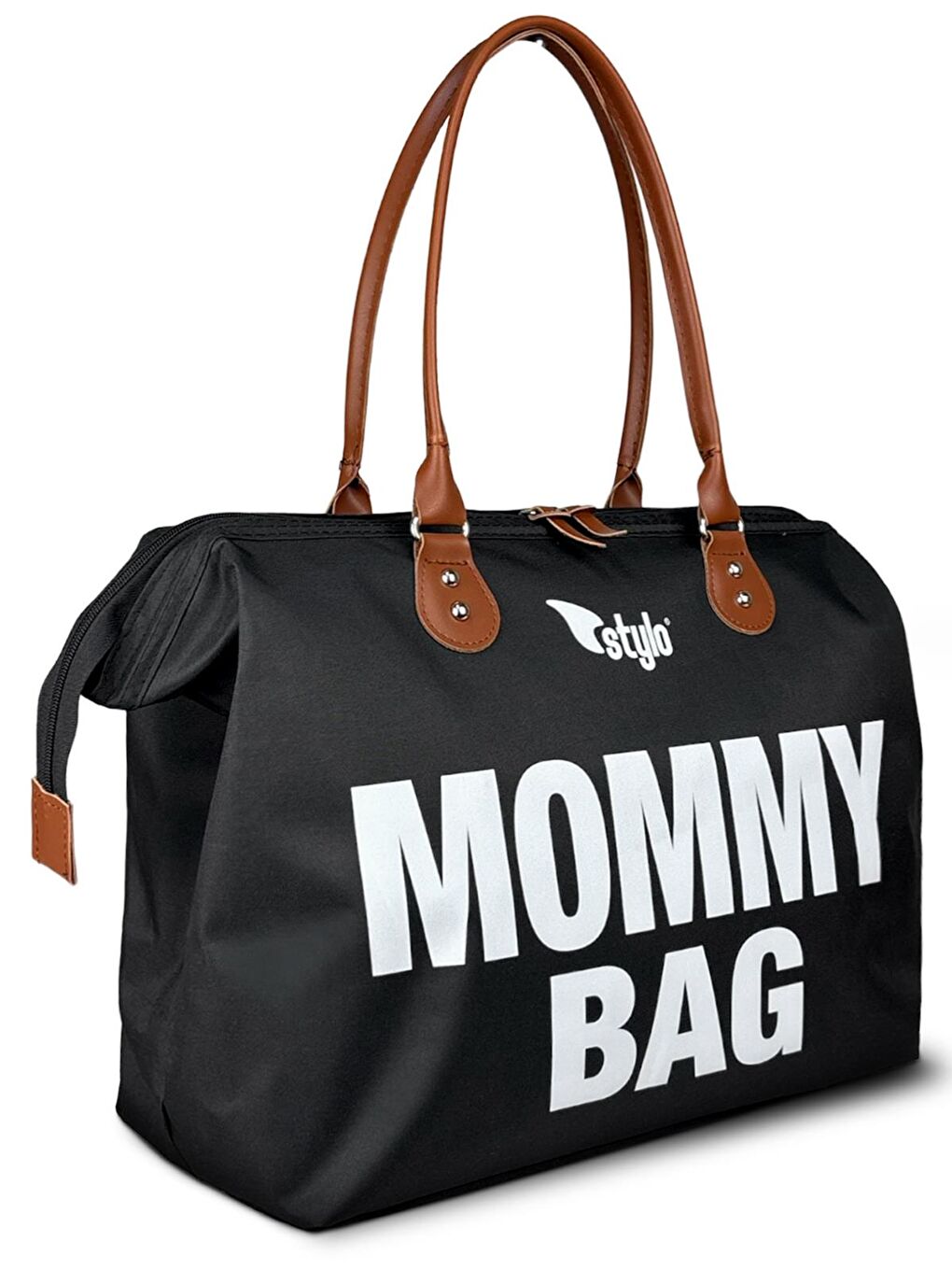Mommy Bag Anne Bebek Bakım Çantası - Siyah Standart-1