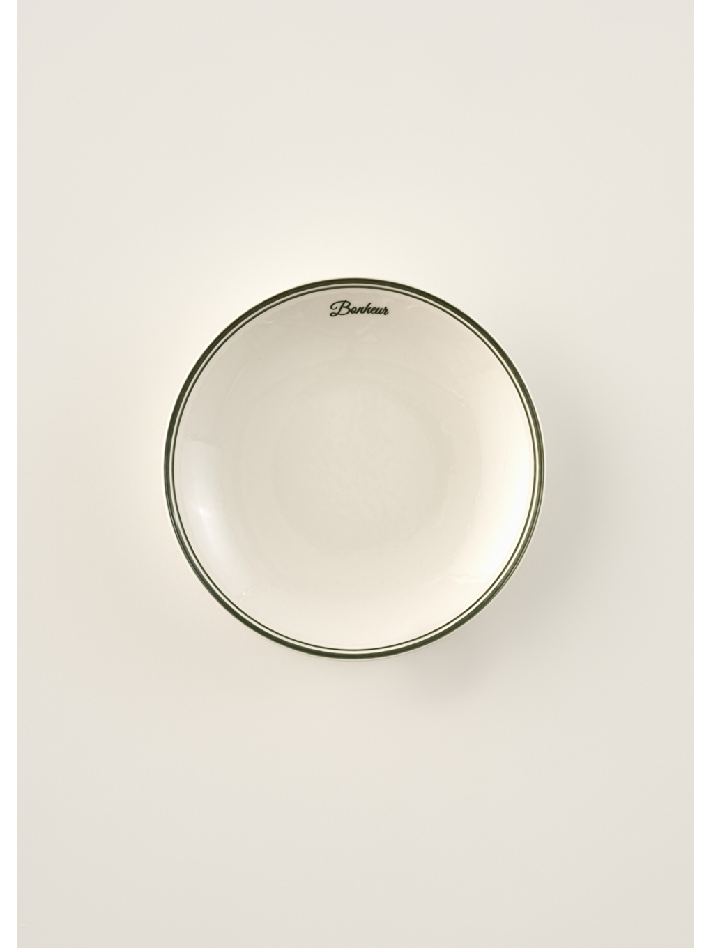 Bonheur Porselen Çukur Tabak Yeşil (20 cm)-2