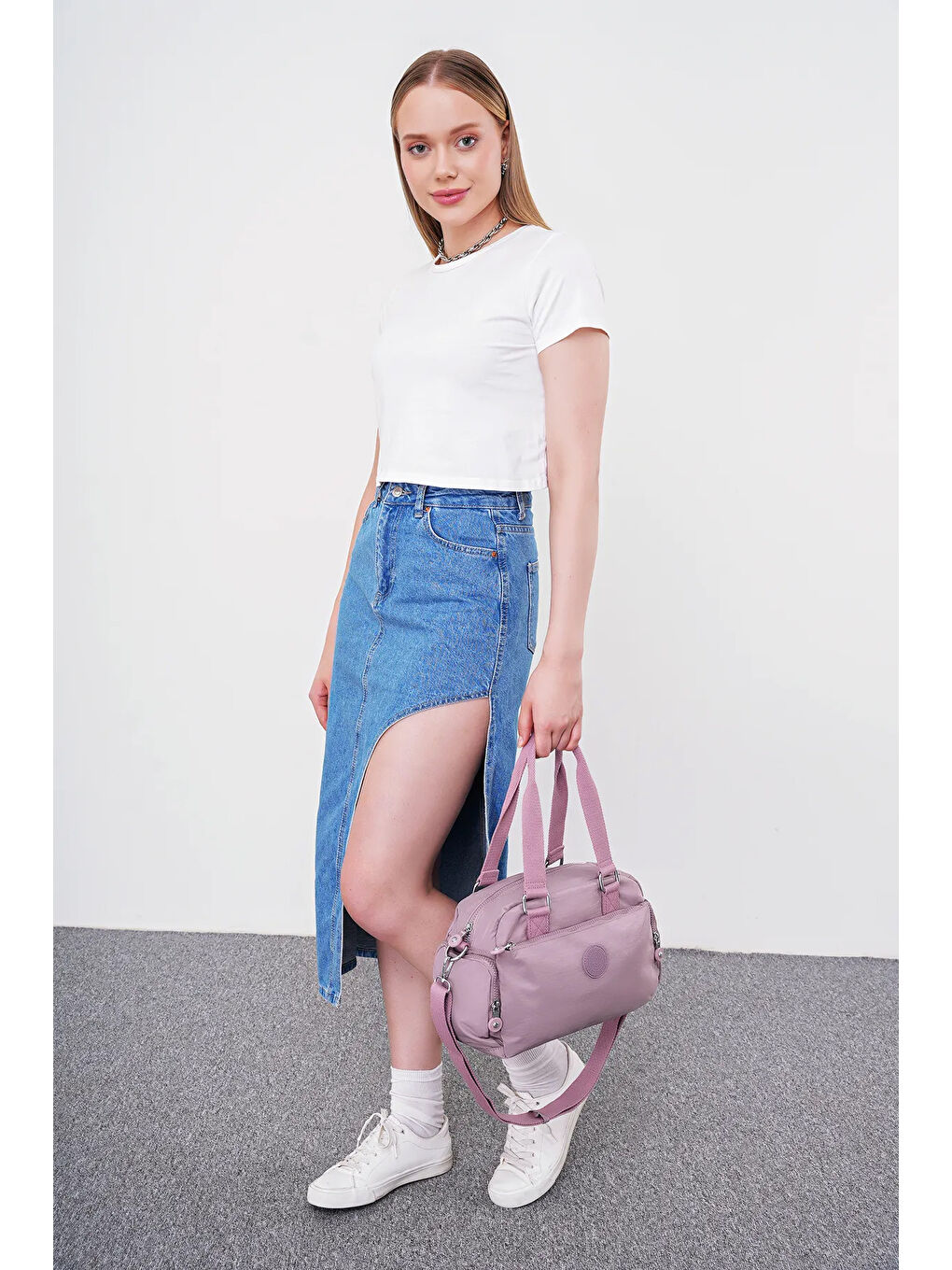 Lila Kadın Omuz Çantası BHPC6008