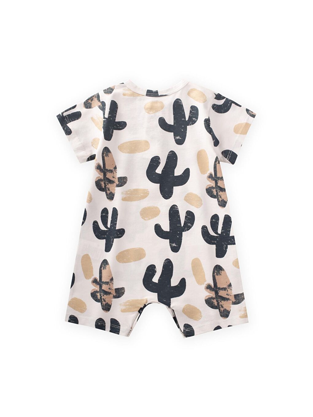 Desenli Tulum 0-4 Yaş Kırık Beyaz-1