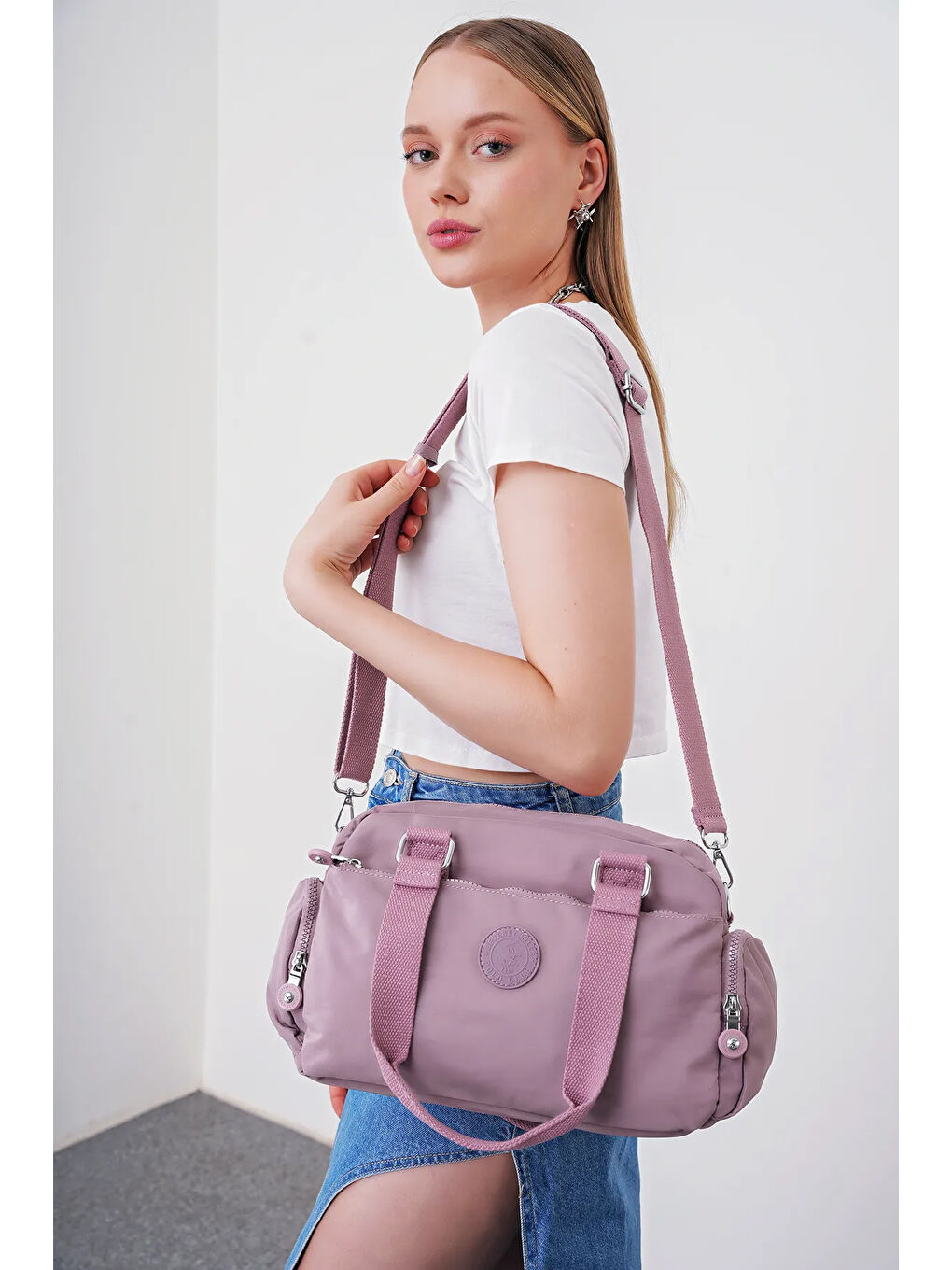 Lila Kadın Omuz Çantası BHPC6008-2