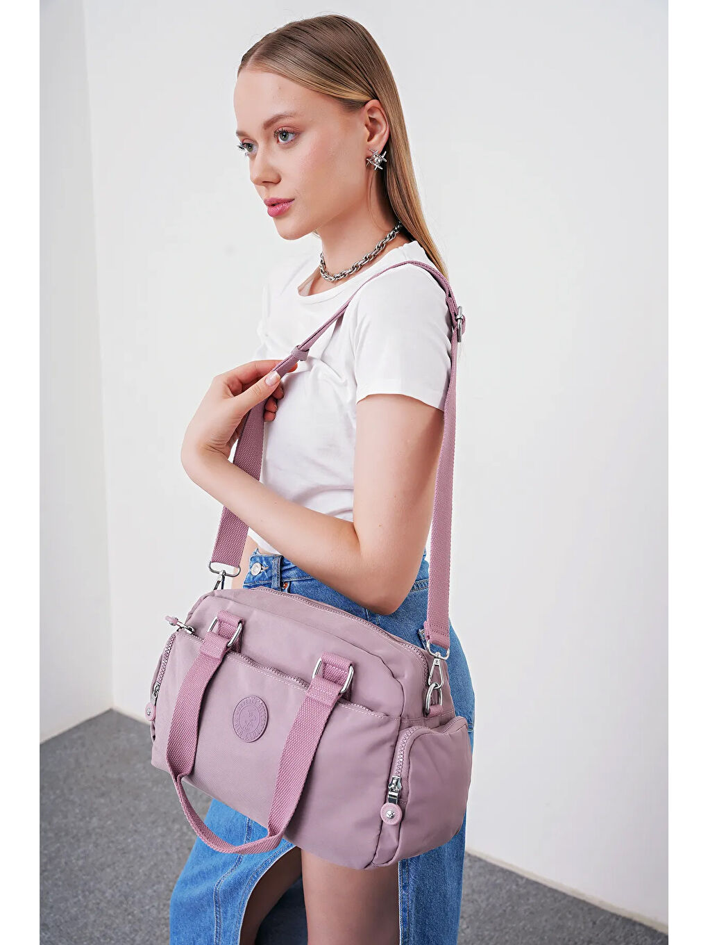 Lila Kadın Omuz Çantası BHPC6008-3