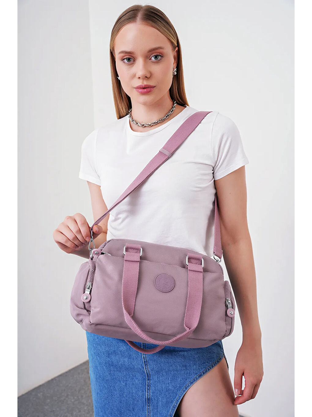 Lila Kadın Omuz Çantası BHPC6008-5