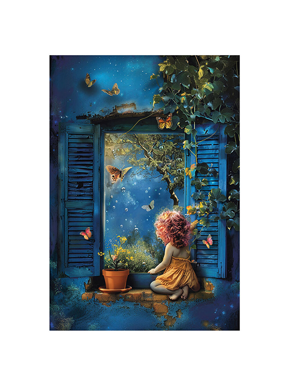 Puzzle 500 Parça Mavi Gece 3639-1