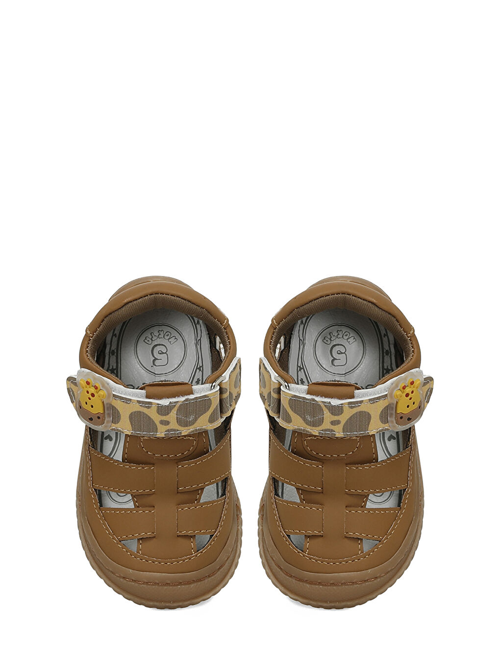 GARFI.I5FX Kahverengi Erkek Çocuk Sandalet-3