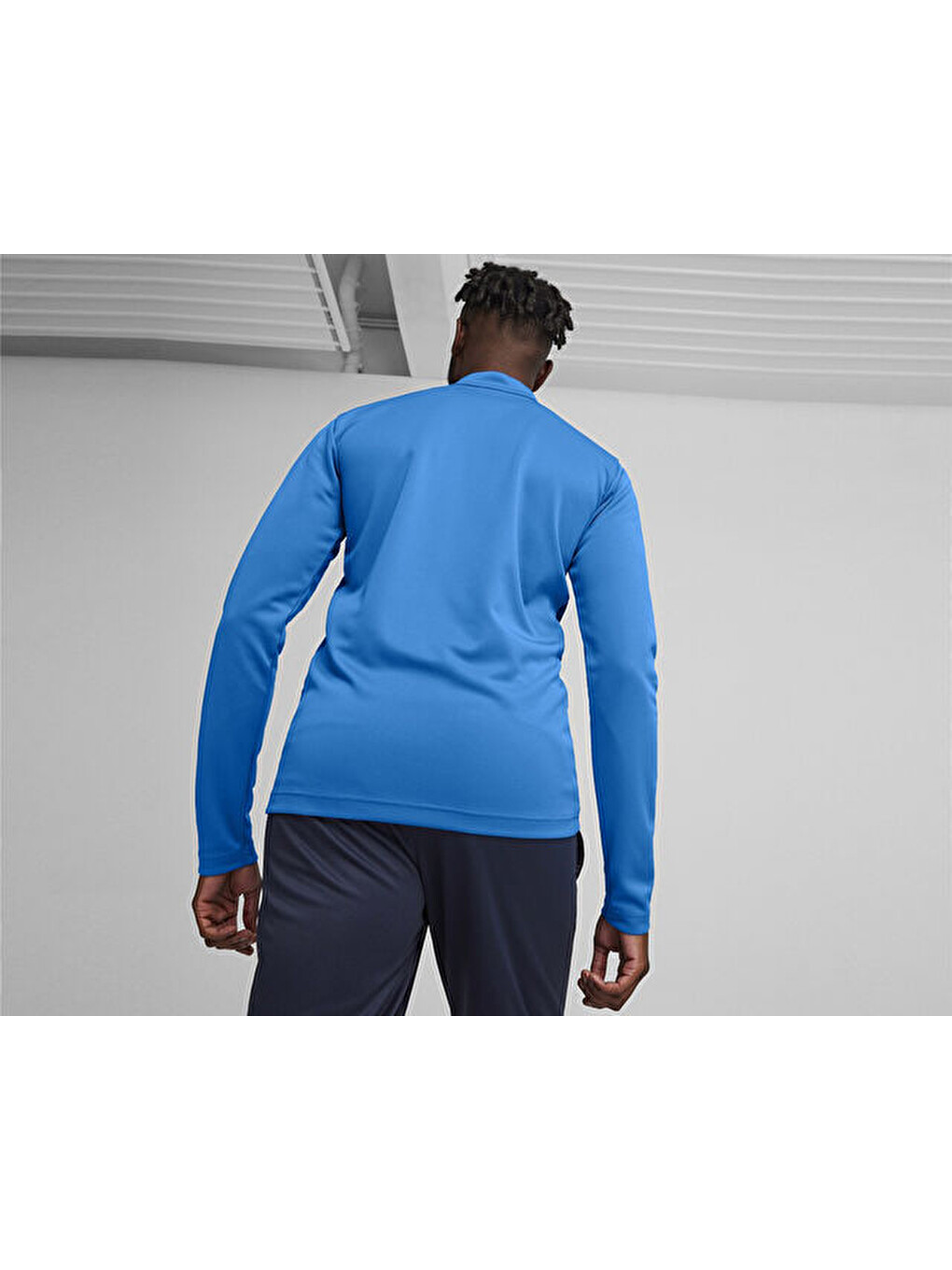 Teamgoal Training 1/4 Zıp Top Erkek Futbol Antrenman Sweatshirts 65862902 Mavi-3