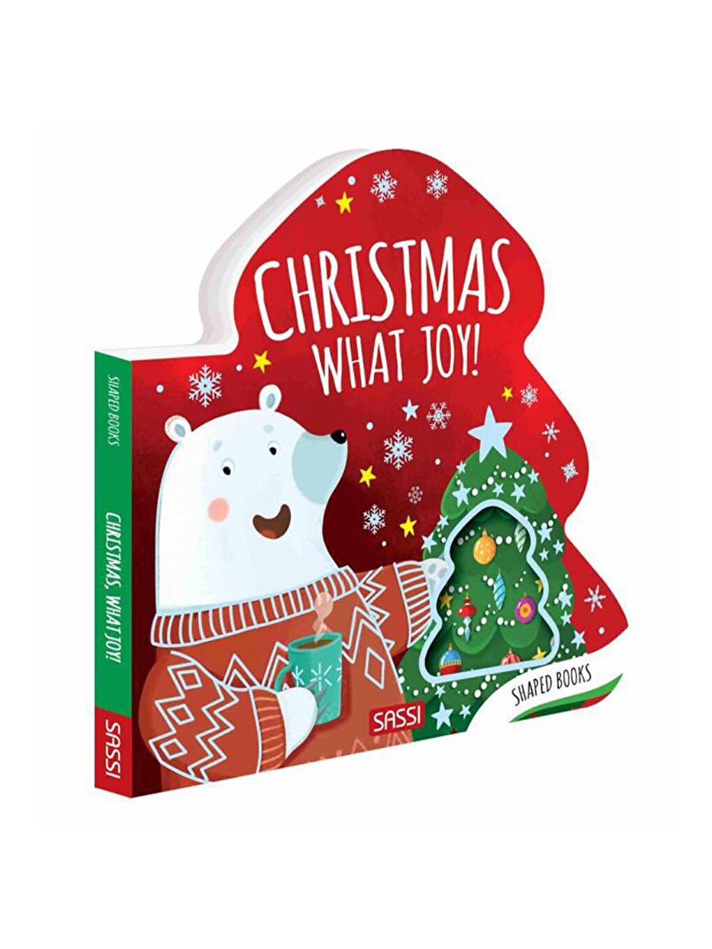 Sassi Renksiz Christmas What a Joy - Shaped Board Books