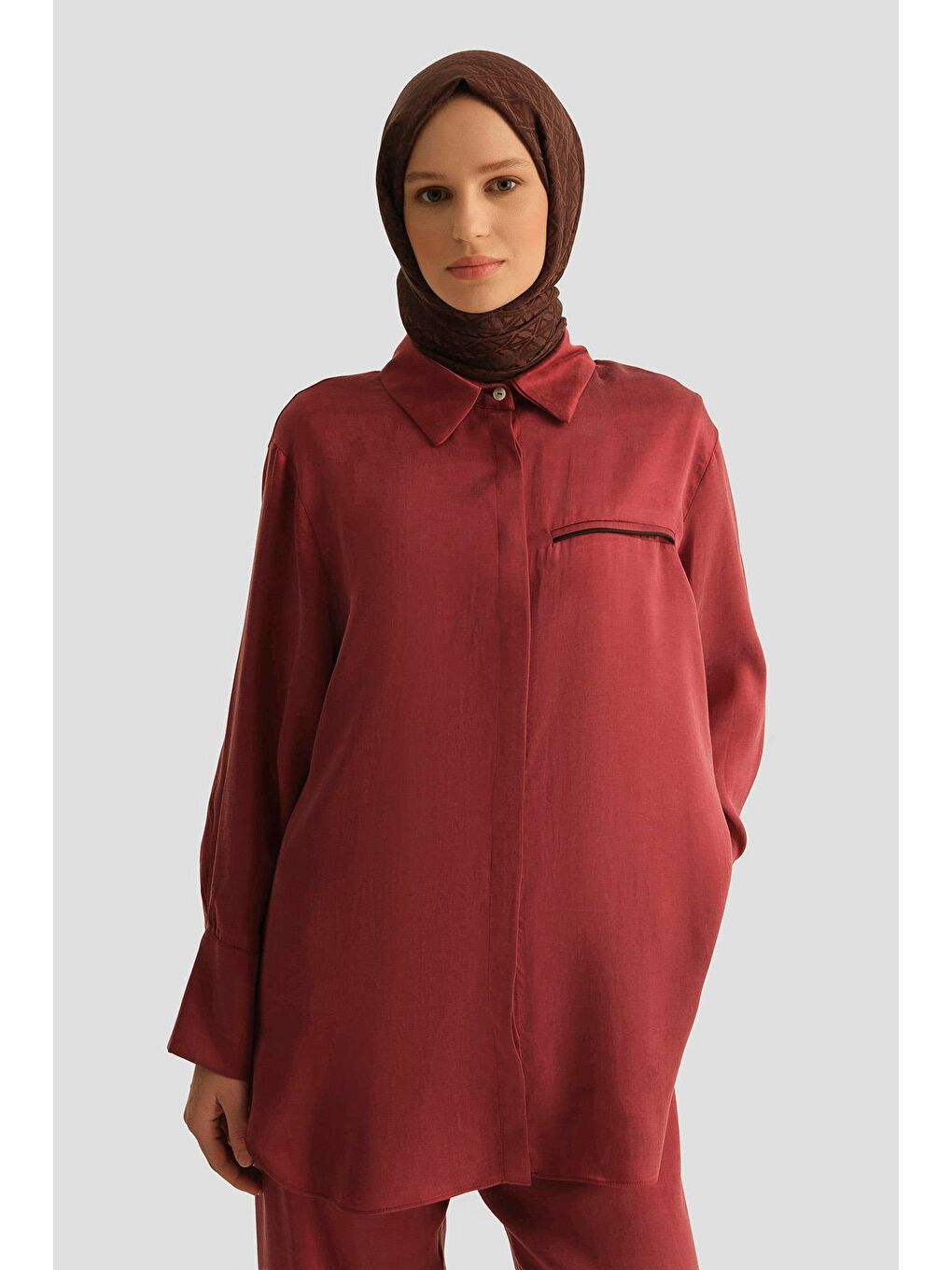 Cupra Tunik 25Yd4245-1 Bordo-2