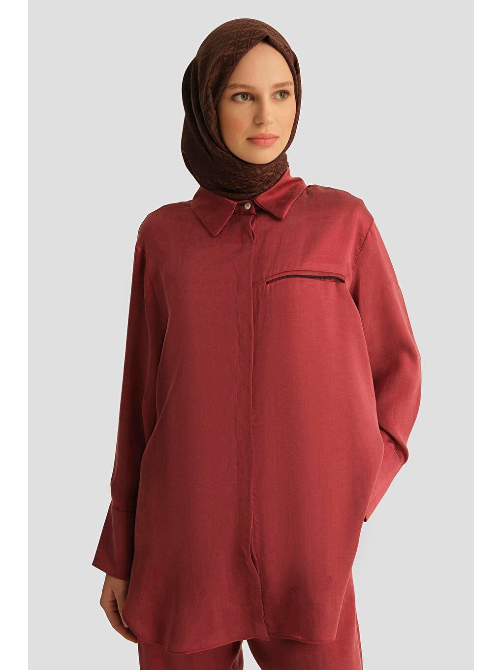 Cupra Tunik 25Yd4245-1 Bordo-3