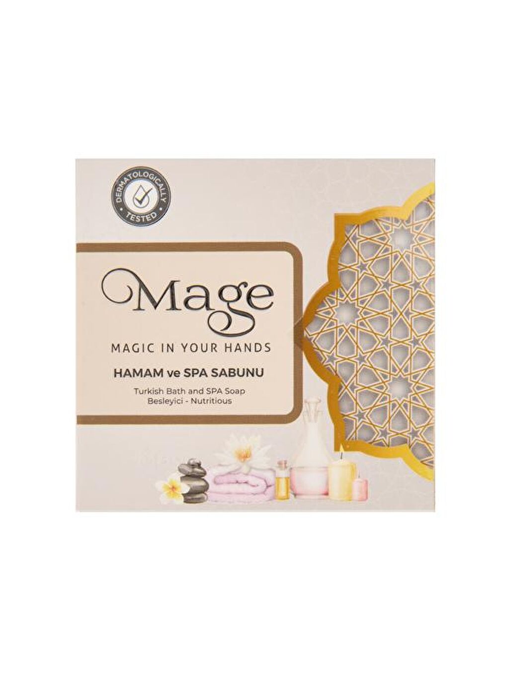 Hamam ve Spa Sabunu - Beyaz - 100 gr-3
