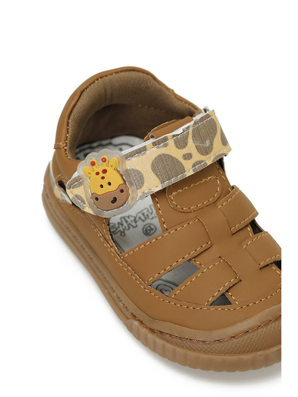 GARFI.I5FX Kahverengi Erkek Çocuk Sandalet-6