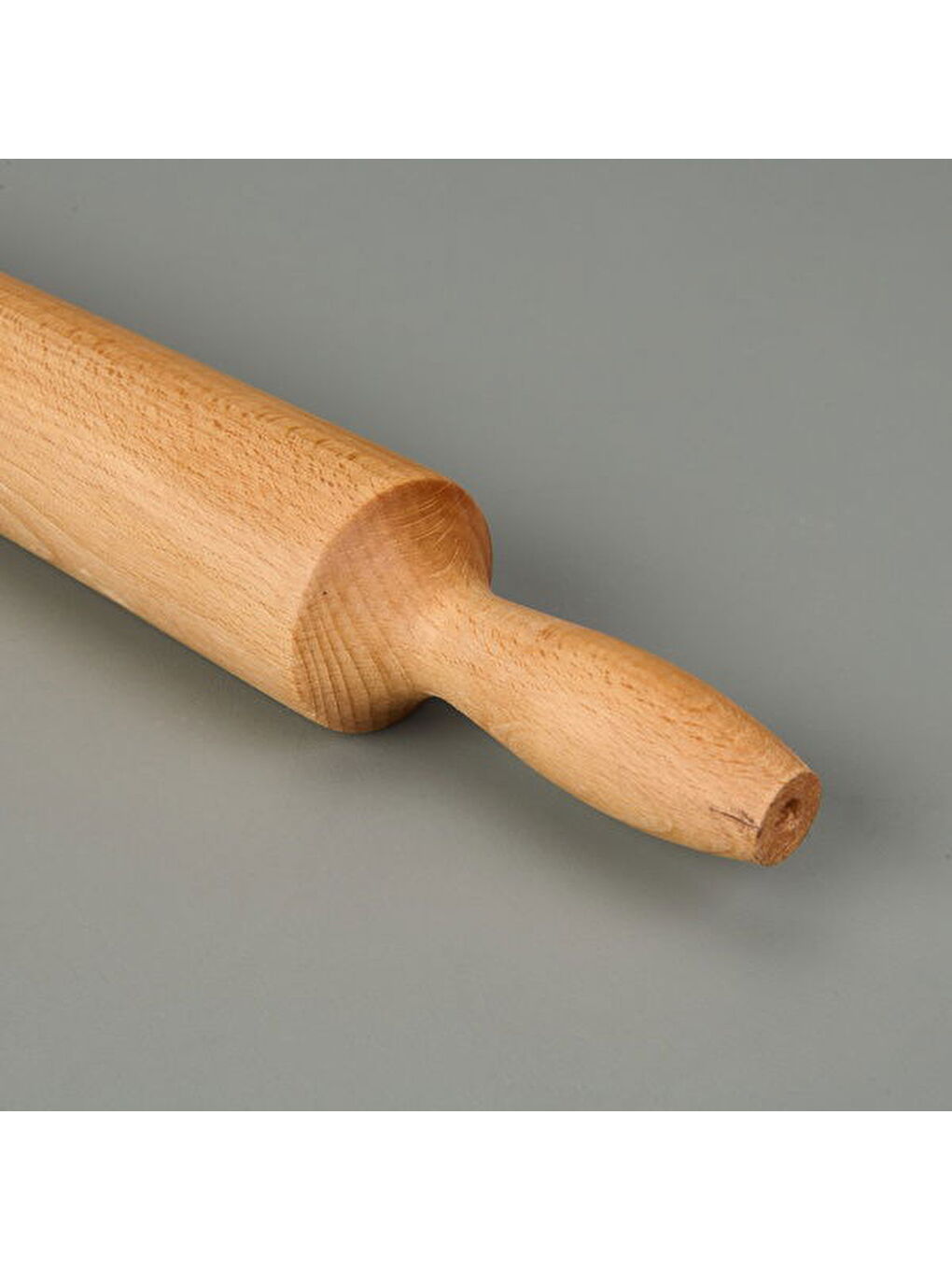 Ahşap Merdane - Açık Kahverengi - 46 cm-3