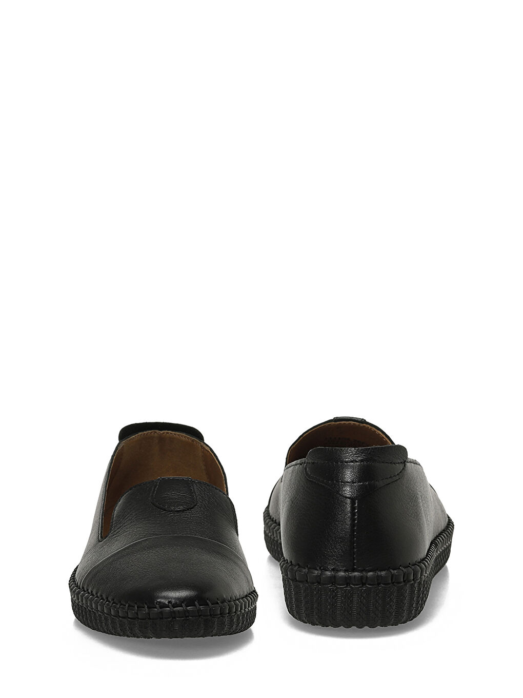 111105.Z6FX Siyah Kadın Düz Ayakkabı-4