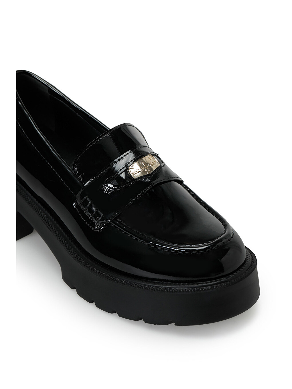 26k-117 Siyah Kadın Loafer-6