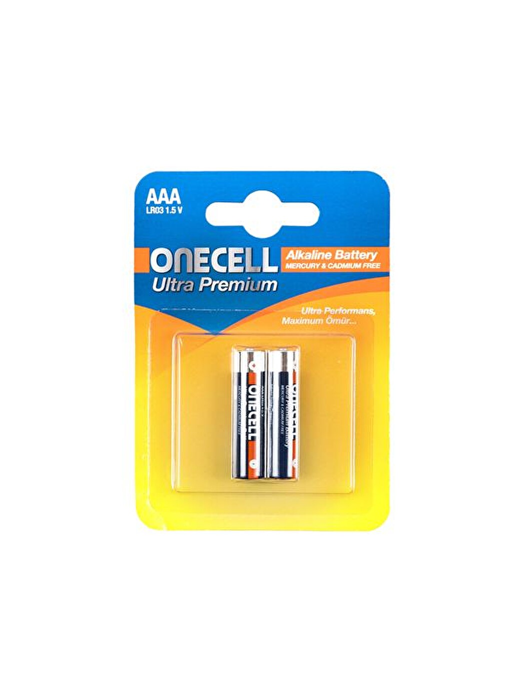 Ultra Premium Alkalin 1,5 V. 2'li AAA Boy Pil