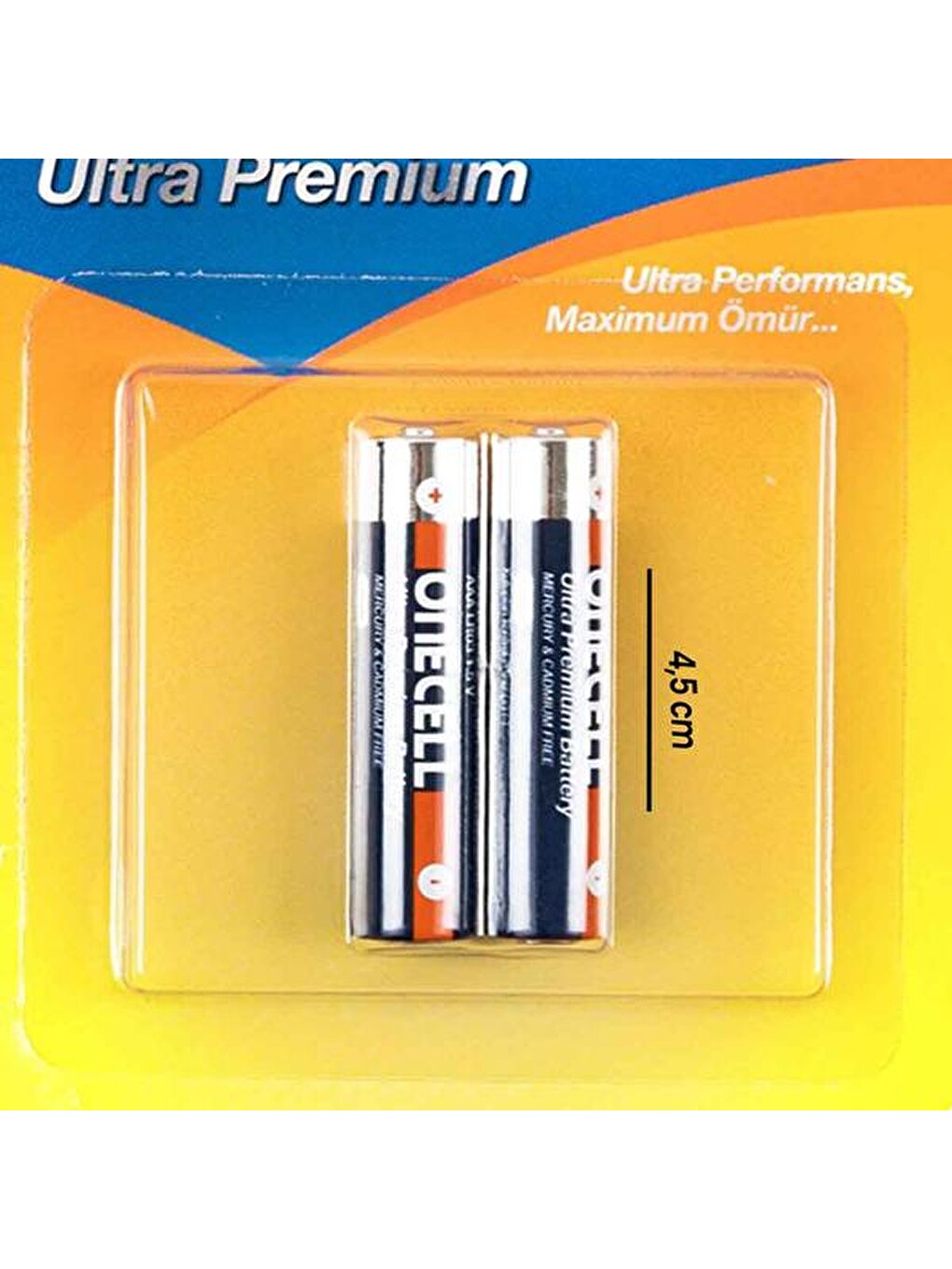 Ultra Premium Alkalin 1,5 V. 2'li AAA Boy Pil-2