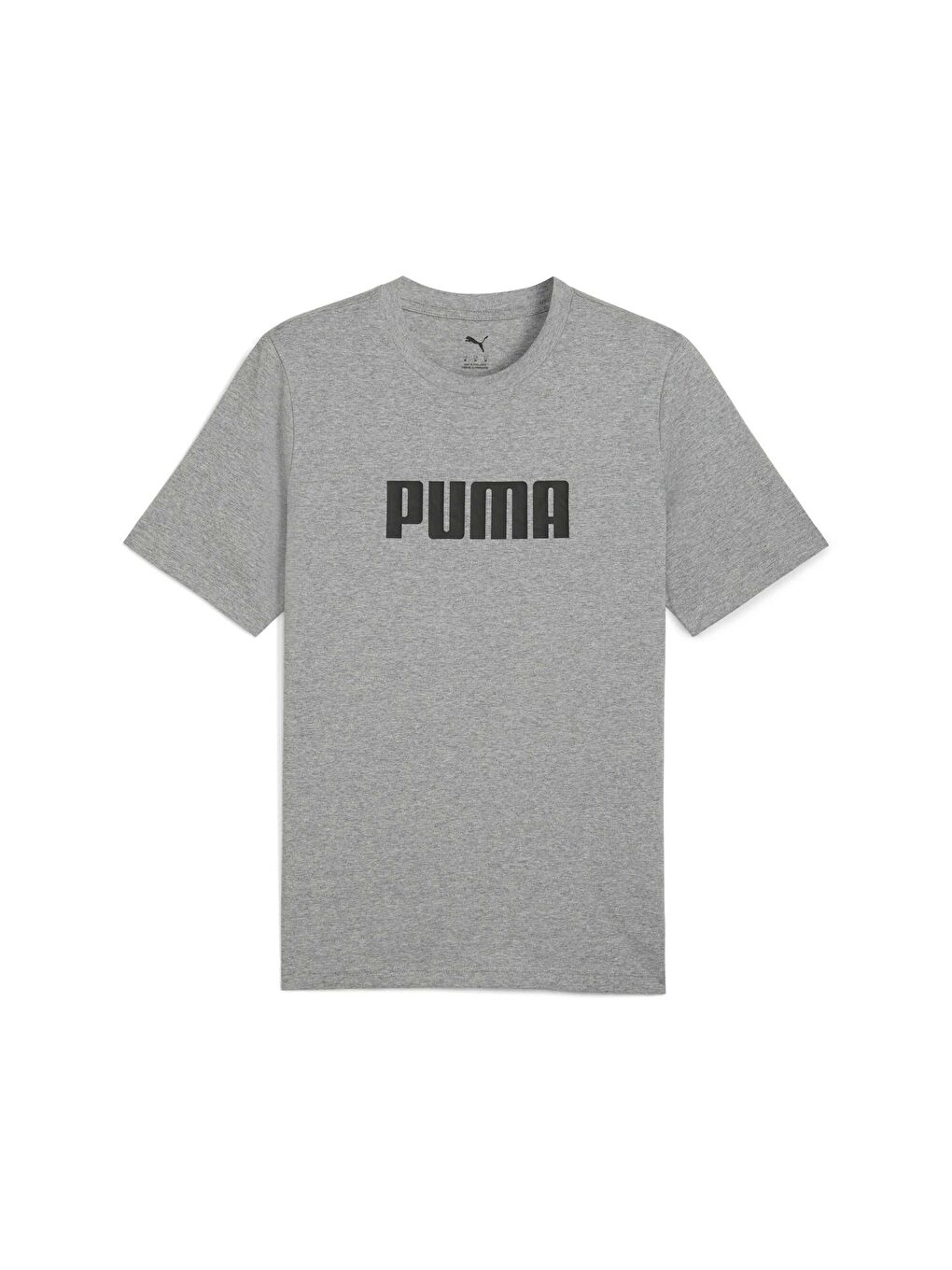 Gri ESSENTIALS Logo Erkek Tişört