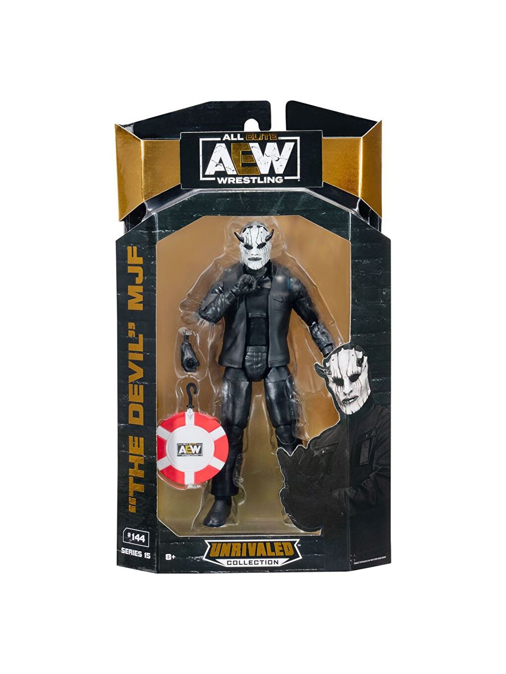 AEW Karakterleri Model Aksiyon Figürler S15 The Devil MJF 144-4