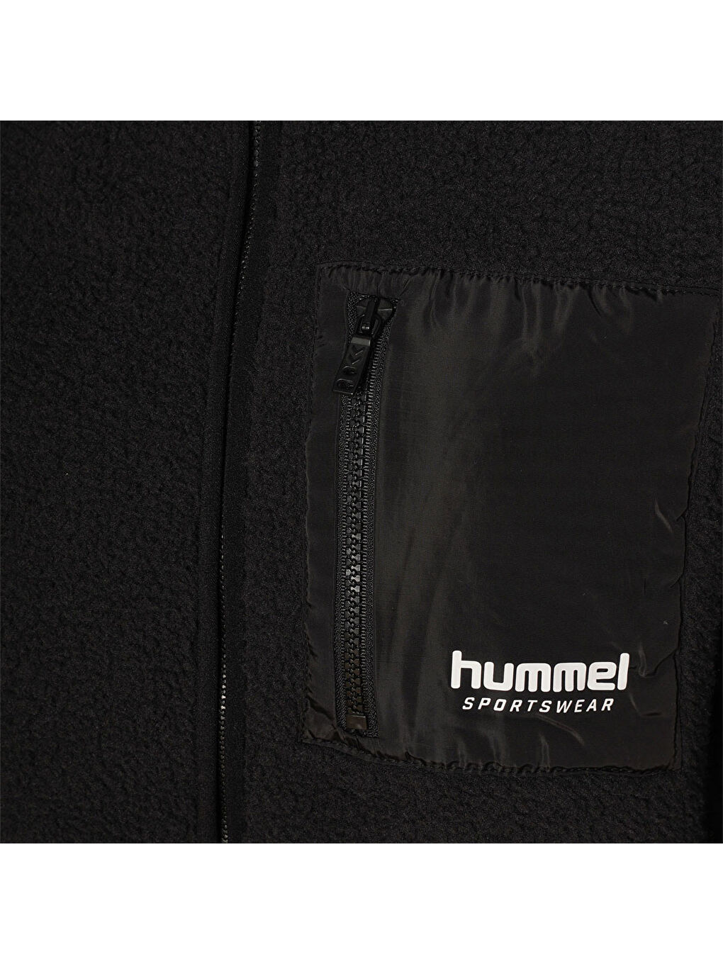 Arun Sherpa Kadın Siyah Kapüşonlu Ceket-4